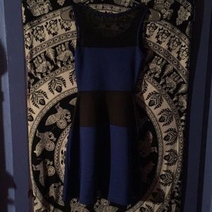 Black and Blue Dress